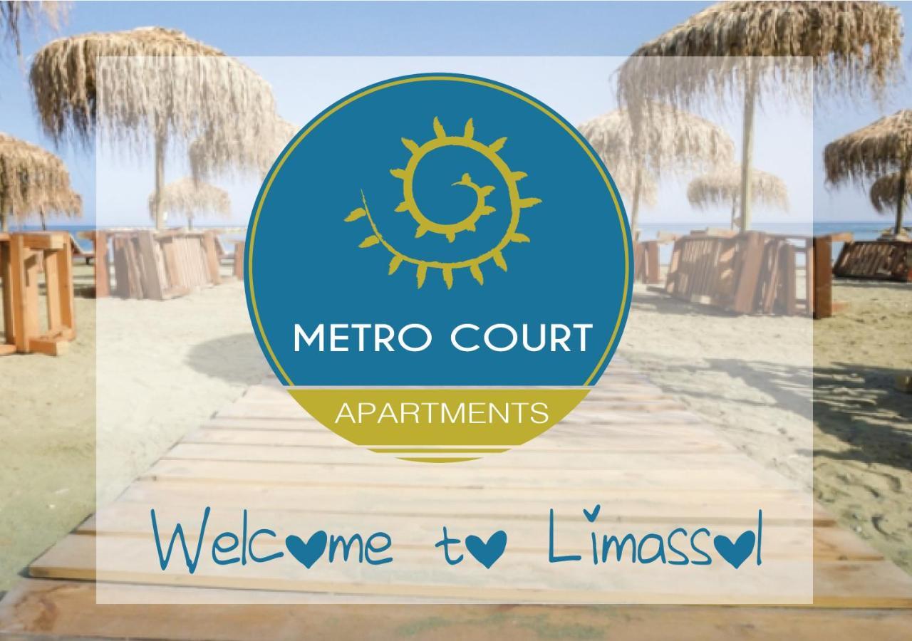 Metro Court Apartments Лимасол Экстерьер фото